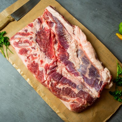 Свинина ребрышки мясные 900 г - купить в Старых Чуптах