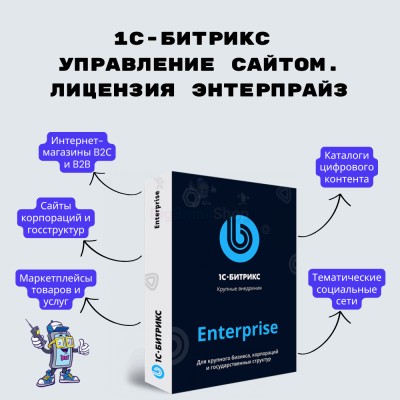 1С-Битрикс: Управление сайтом. Лицензия Энтерпрайз - купить в Старых Чуптах